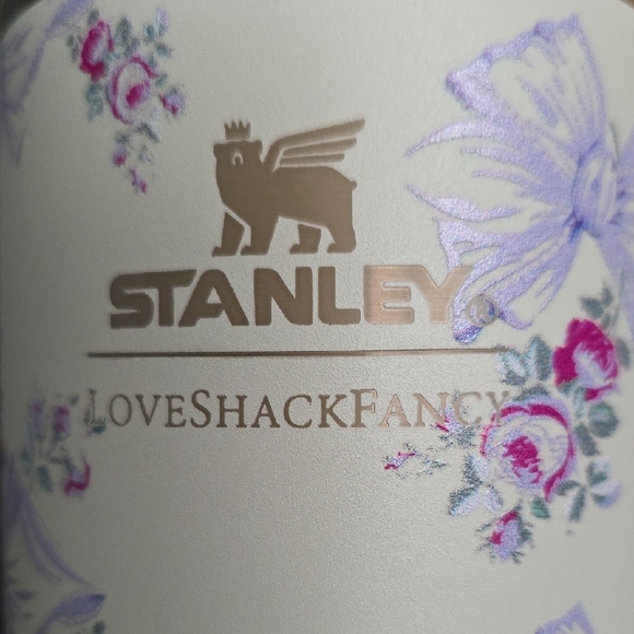 Stanley 40 Oz Cream Floral Insulated Mug - Picture 2 of 5